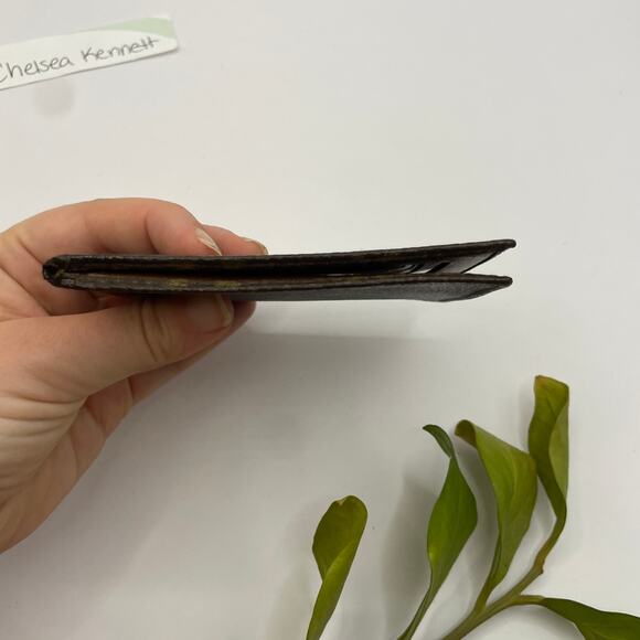 Louis Vuitton ID Card Holder Wallet Bifold Vintage Monogram Canvas 1985 - Picture 7 of 12